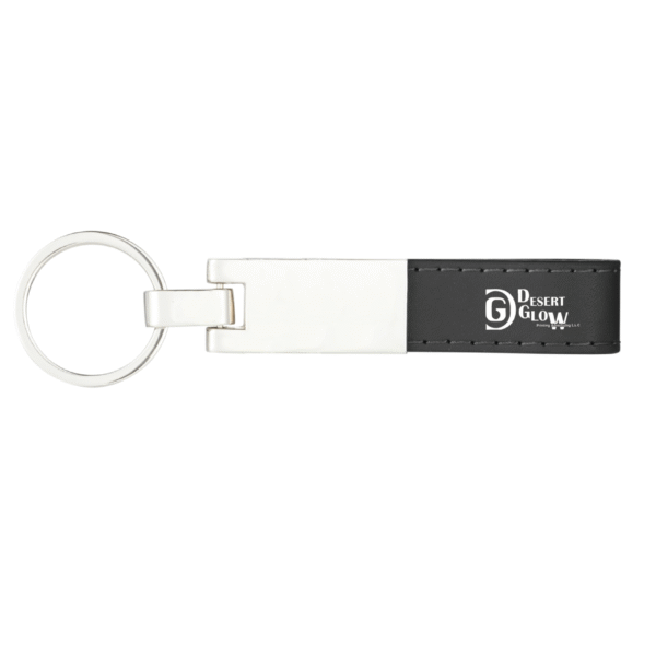 Metallic Keyring and Holder