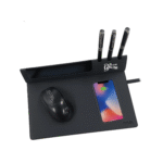 Foldable Wireless Charging Mouse Pad with Mobile Stand