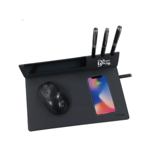 mouse pad with a phone holder and desk organizer.-04