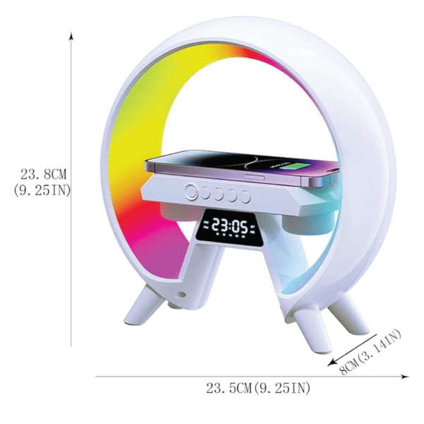 G6 Wireless Charging Alarm Clock Lamp