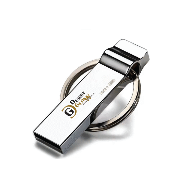 Nexshop Creative Leather Cum Metal USB