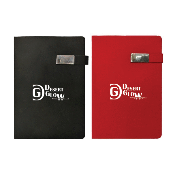 Premium Magnetic Lock Notebook Printing