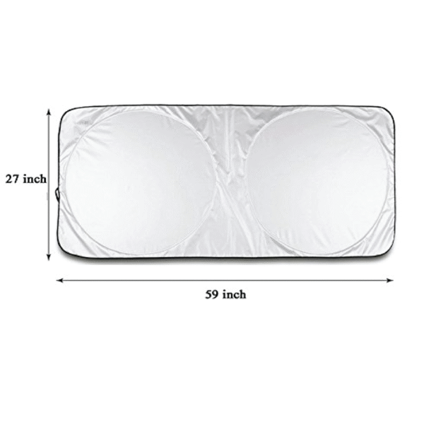 Round Folding Car Windshield Sunshade