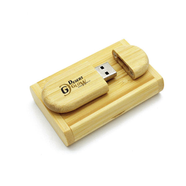 Magnetic Wooden USB Flash Drive with Wooden Box