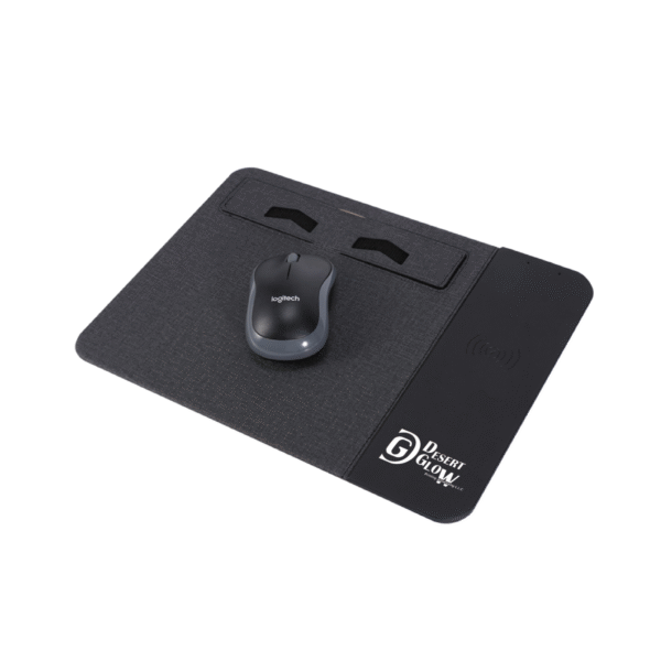 Wireless Charging Mouse Pad with Mobile Phone Stand