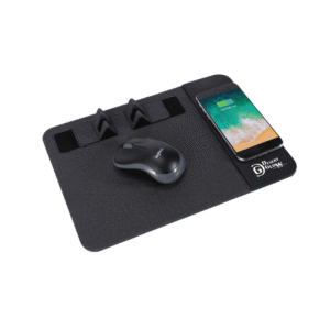 wireless charging mouse pad with an integrated mobile phone stand.-04