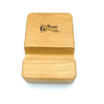 Wooden Mobile Phone Stand – Natural, Minimal & Practical Desk Accessory
