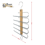 Magic Pants Hangers Space Saving