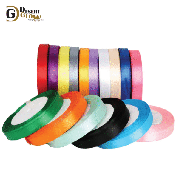 Single Face Satin Ribbon for Crafts | Smooth Finish & Versatile Use