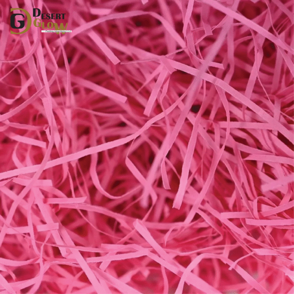 Fusha Pink Raffia Paper Shreds