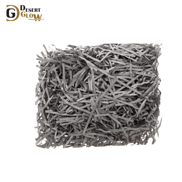 Grey Paper Shreds