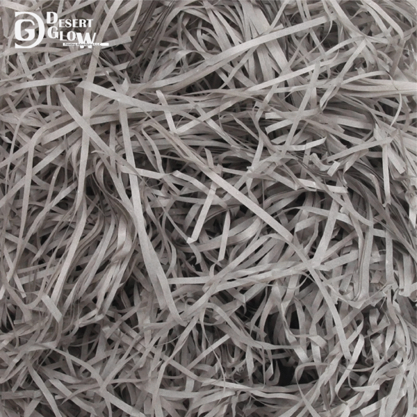 Grey Paper Shreds