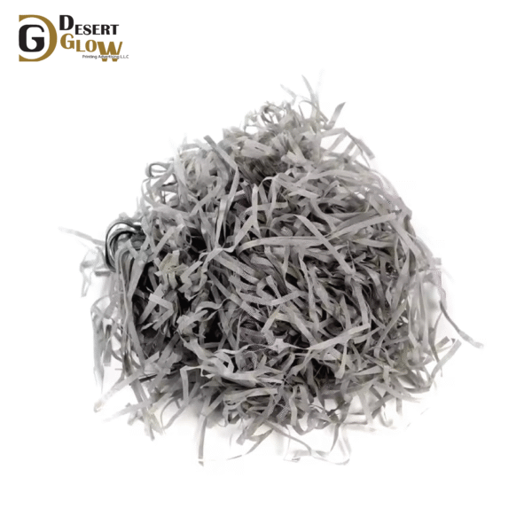 Grey Paper Shreds