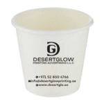 White Single Wall Paper Cup