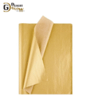 Metallic Gold Tissue Paper for Gift Wrapping – Luxurious Shine & Elegant Presentation