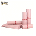 Baby Pink Plastic Envelope Bag