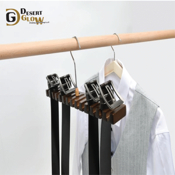 Belt Hanger Wooden BROWN