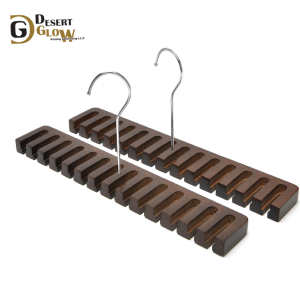 Belt Hanger Wooden BROWN