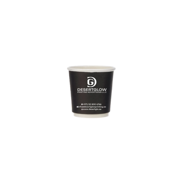 Black Double Wall Paper Cups