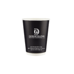 Black Double Wall Paper Cups