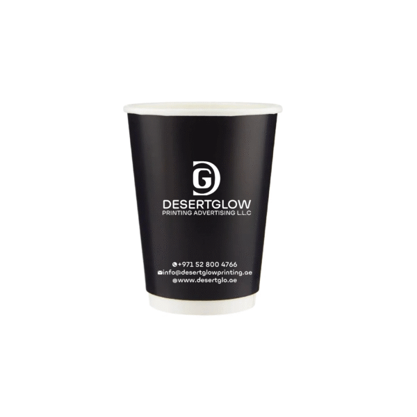 Black Double Wall Paper Cups