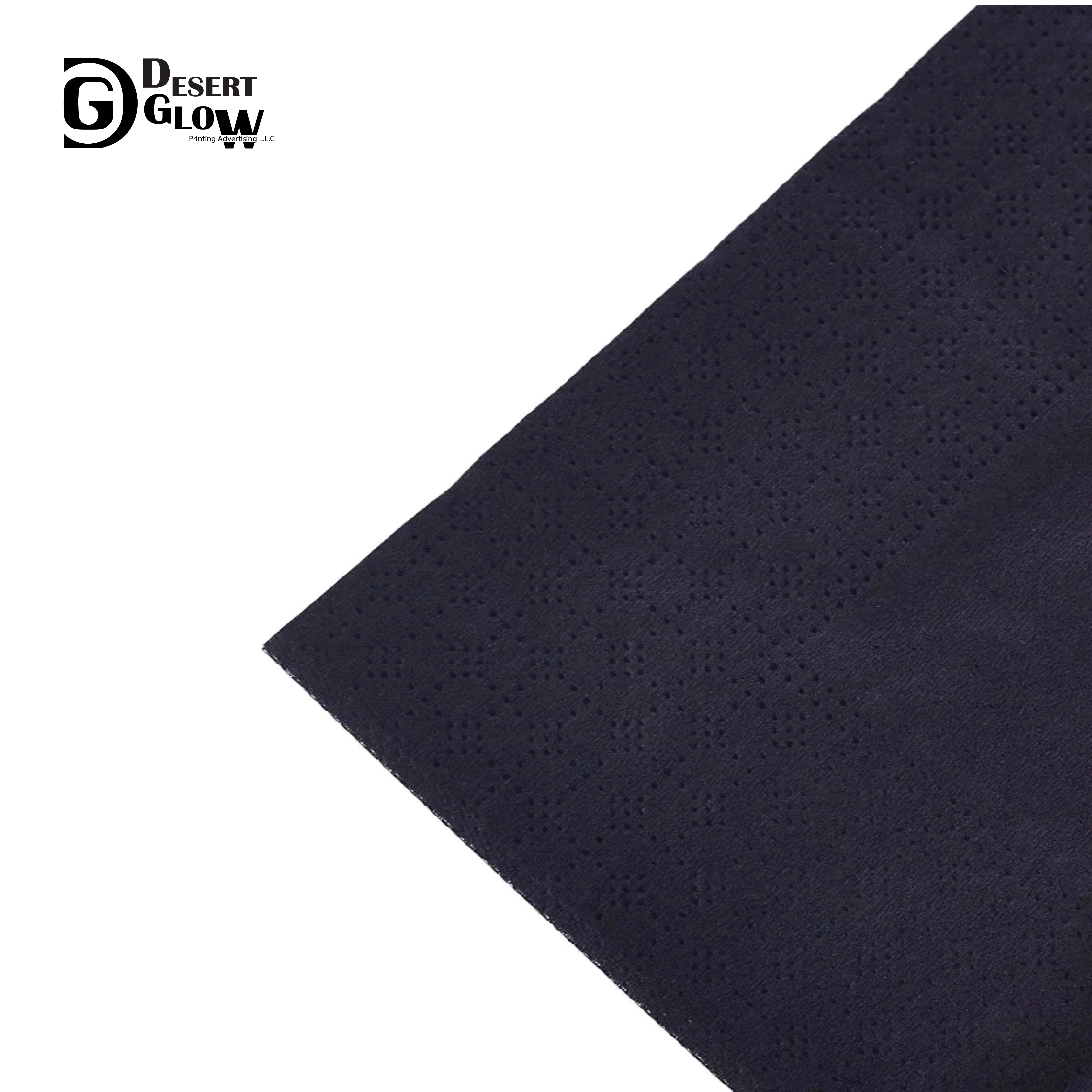 Black Napkin 40 X 40 cm-02