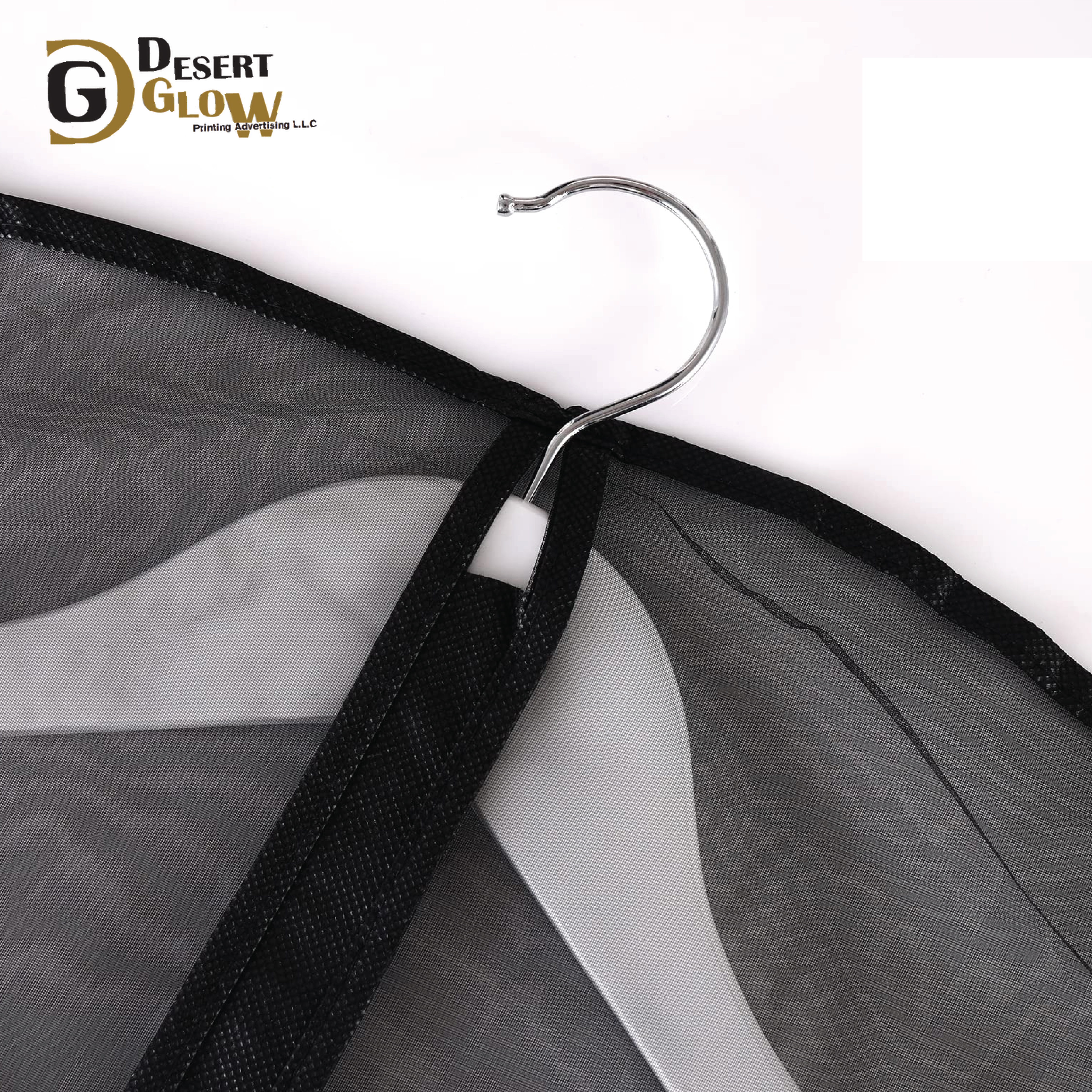 Black Organza Garments Covers