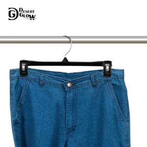 Black Pants Skirt Hangers with Non-Slip