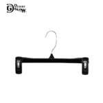 Black Pants Skirt Hangers with Non-Slip