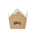 Brown Top Takeaway Box