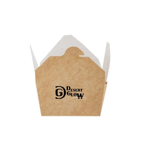 Brown Top Takeaway Box
