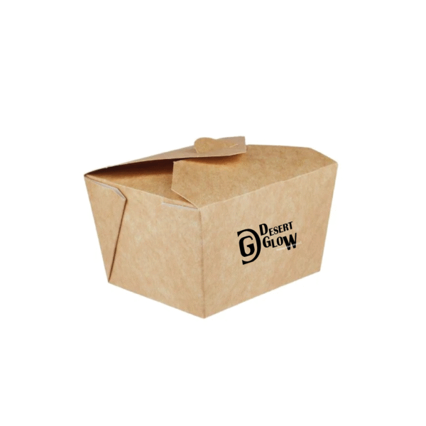 Brown Top Takeaway Box