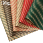 Christmas Strip Design Wrapping Paper