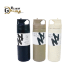 Double Wall Bottle With Sipper & Straw
