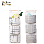 Fabric with 3 Pockets for Kids Room