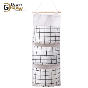 Fabric with 3 Pockets for Kids Room-03