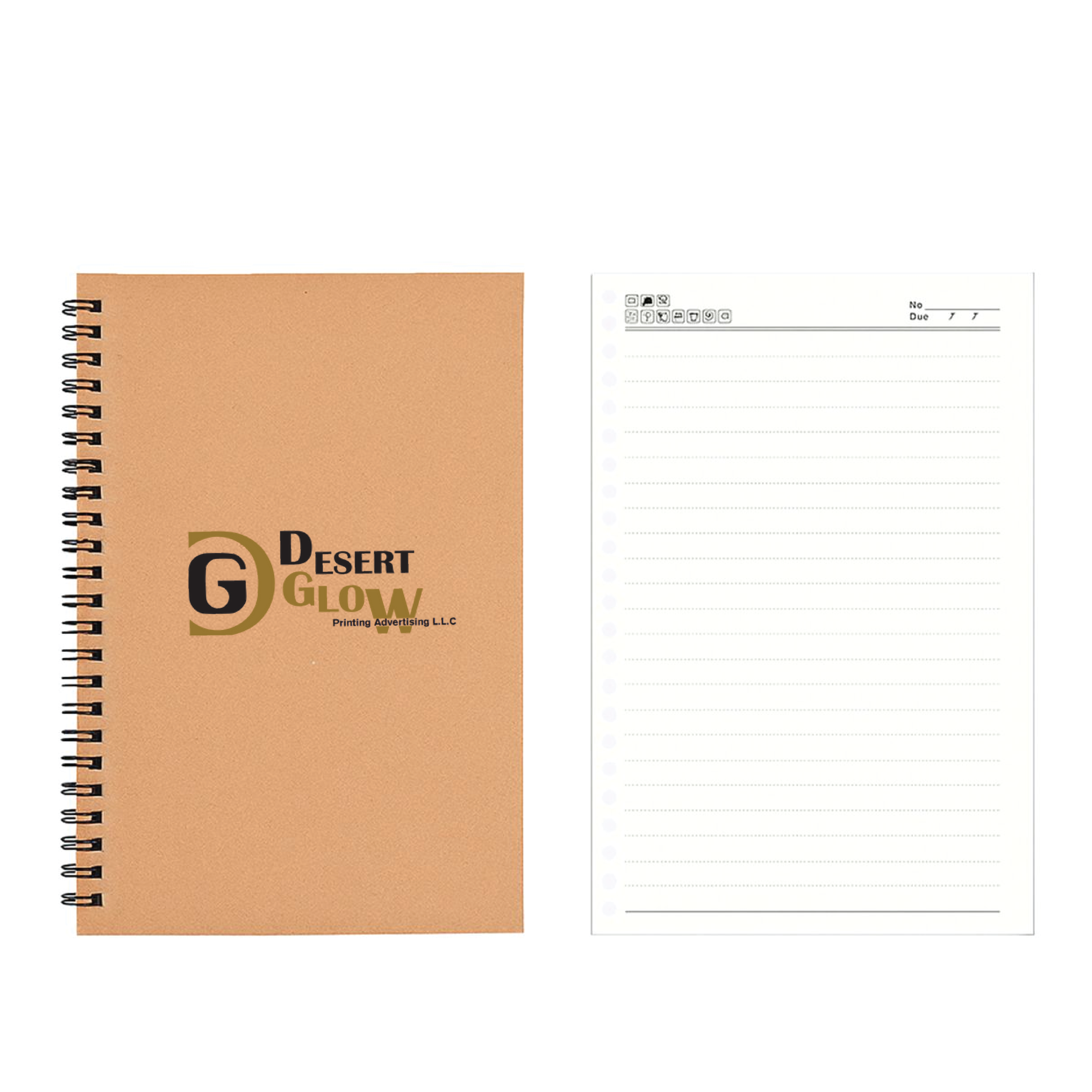 Gift Lined Kraft Notebook