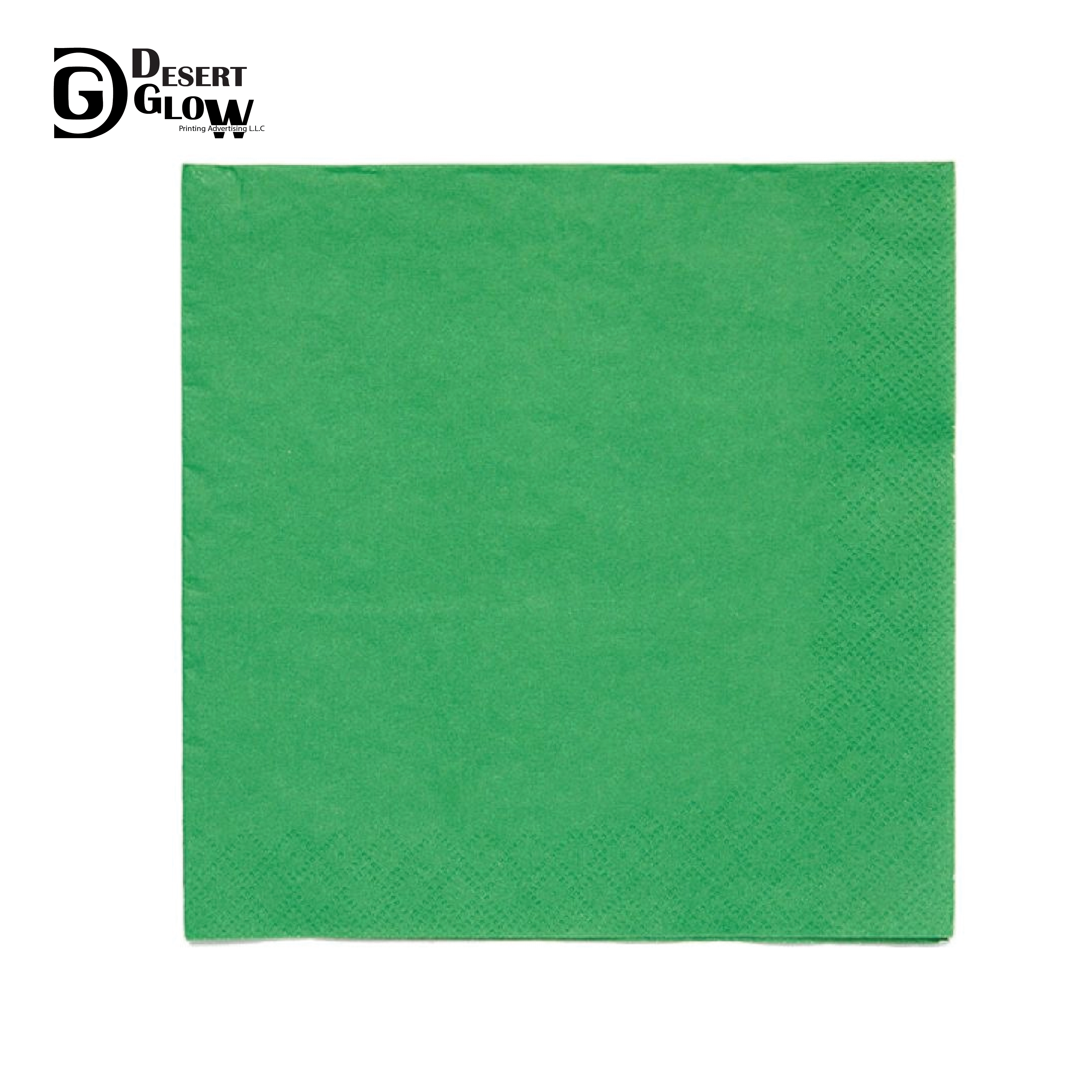 Green napkin 25 .25-01