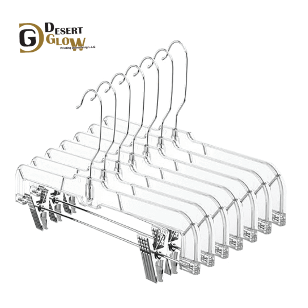 Crystal Pants Hangers with Double Clips