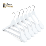 High-Grade Solid Wood Coat Hangers for Women