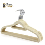 HOUSE DAY Ivory Velvet Hangers