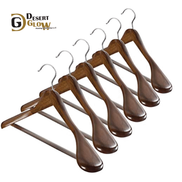 Wide Shoulder Wooden Hangers