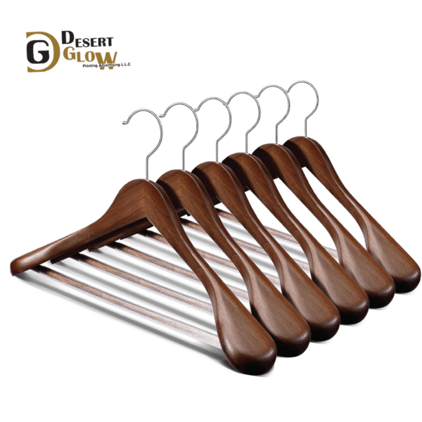 Wide Shoulder Wooden Hangers