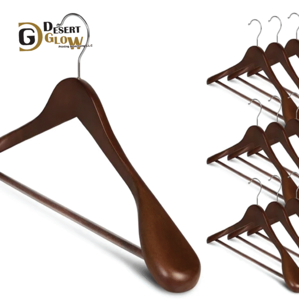 Wide Shoulder Wooden Hangers