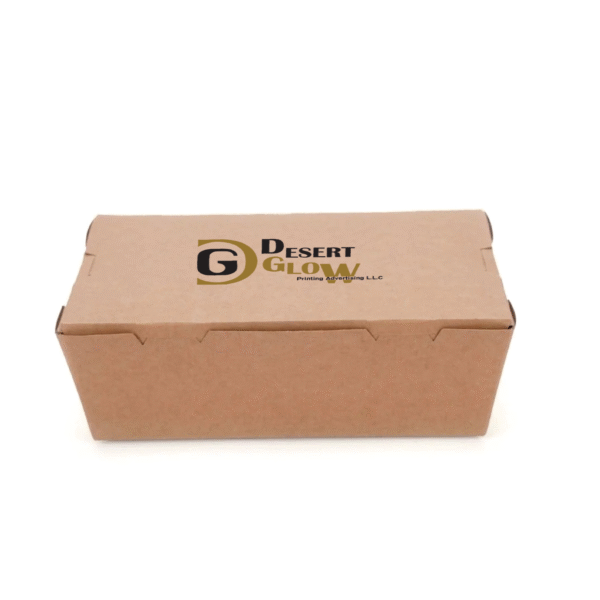 Kraft Brown Top Lunch Box