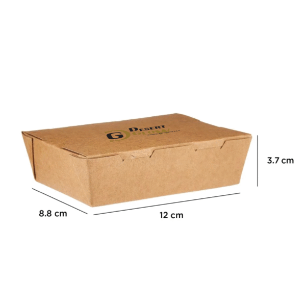 Kraft Brown Top Lunch Box