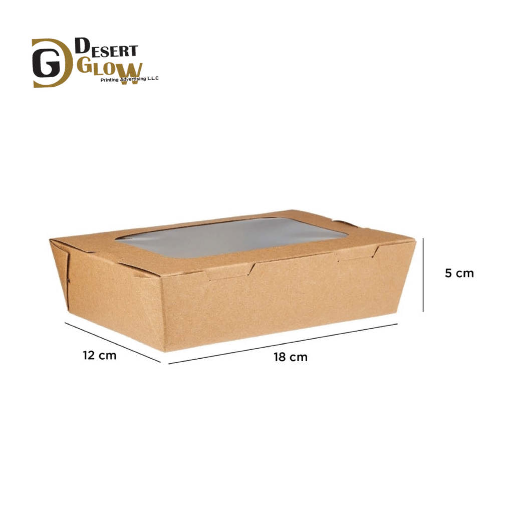 Kraft Lunch Box with Window