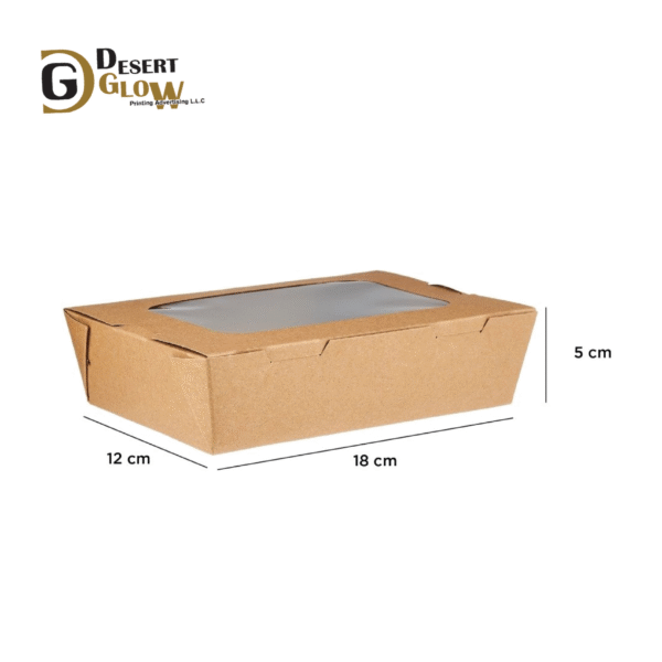 Kraft Lunch Box with Window