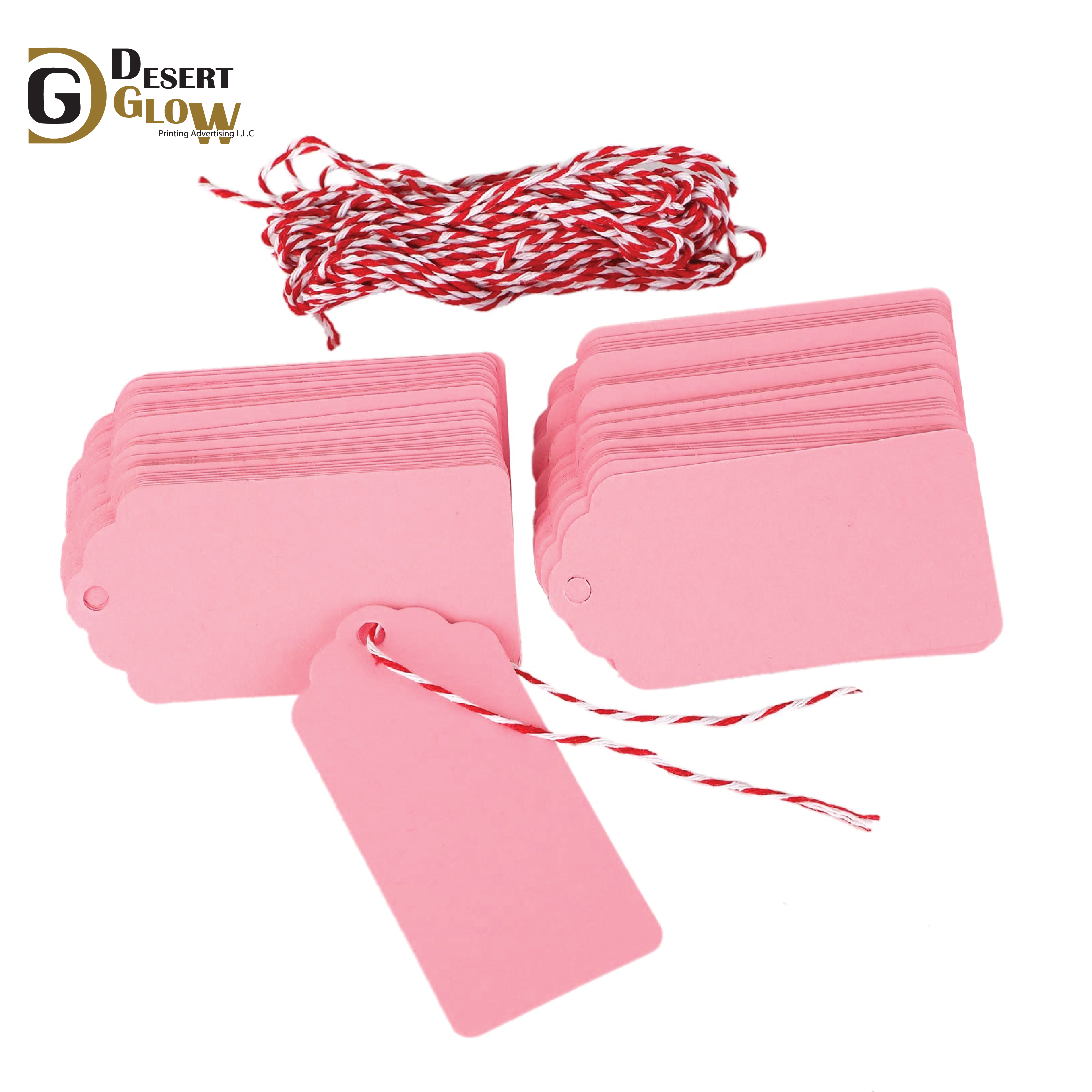 Kraft Paper Tags with 10m