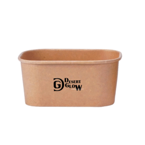 Kraft Rectangular Container 300 Pieces-04